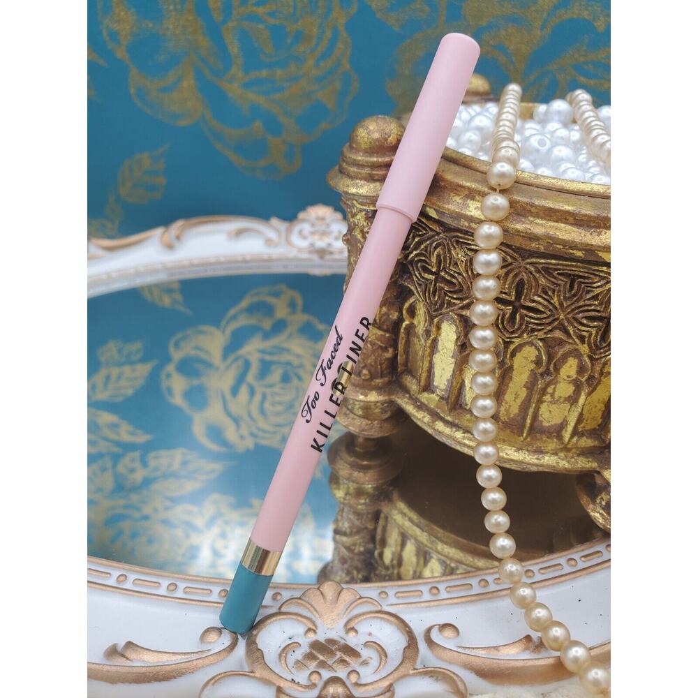 Too Faced Killer Liner 36h Waterproof Gel Eyeliner - Turquoise NEW - UNBOXED